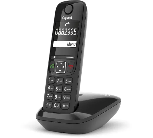 Радиотелефон Gigaset AS690 DUO черный
