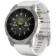 Умные часы Garmin Epix Sapphire Gen 2 серебристый титан/белый