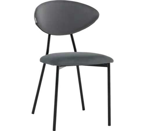 Стул Stool Group Квинси vd-kvinsy-b27 велюр темно-серый