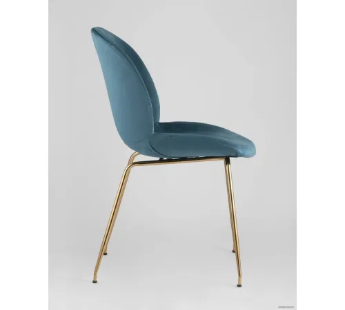 Стул Stool Group Турин 8329 бархат маренго/золото