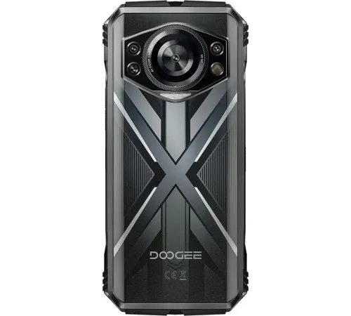 Телефон Doogee S Cyber Pro 12GB/512GB черный/серебристый