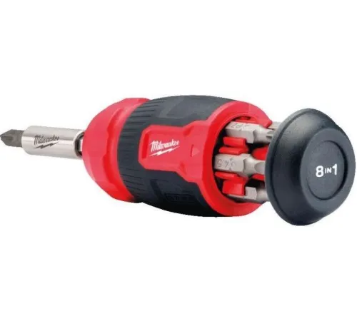Набор отвертка с битами Milwaukee 4932492807 8 предметов