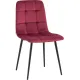 Стул Stool Group Одди AV 406N-Cbor-08 велюр красный