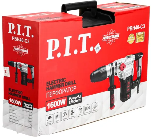 Перфоратор P.I.T. PBH40-C3 кейс
