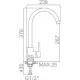 Смеситель Ledeme L4299U