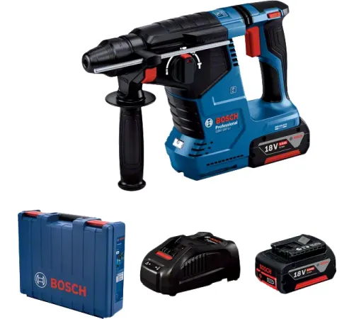 Перфоратор Bosch GBH 187-LI Professional 0611923021 с 2-мя АКБ, кейс