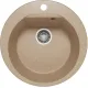 Кухонная мойка Polygran Atol-520 песочный 302
