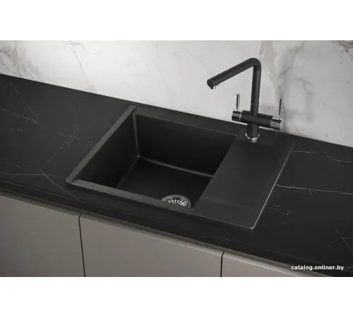 Кухонная мойка Granula ES-6202 шварц
