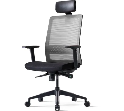 Кресло Bestuhl S30 Black Pl с подголовником черный