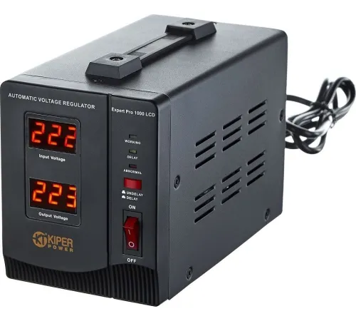 Стабилизатор напряжения Kiper Power Expert Pro 1000 LCD
