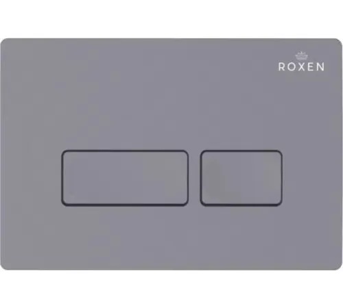 Унитаз подвесной Roxen Martin в комплекте с инсталляцией StounFix Dual Fresh 6 в 1 968505 кнопка: серый бетон