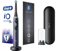 Электрическая зубная щетка Oral-B iO 8n черный, 1 насадка