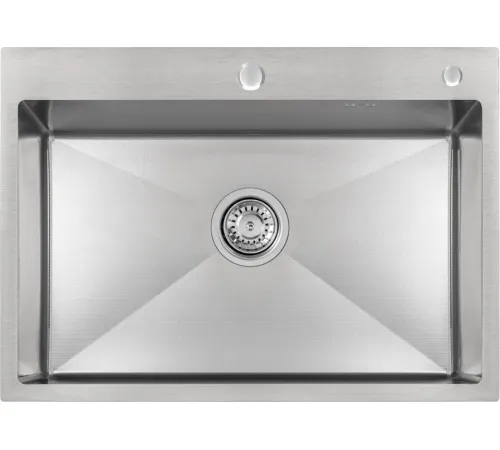 Кухонная мойка ARFEKA ECO AR 700*500 SATIN DECOR MILLET GRAINS