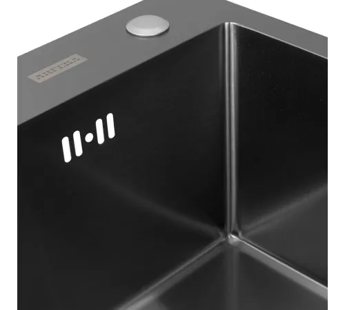 Кухонная мойка ARFEKA ECO AR 700*500 BLACK PVD NANO