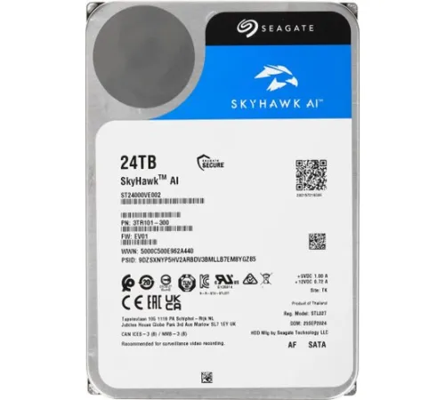 Жесткий диск Seagate SkyHawk AI 24TB ST24000VE002
