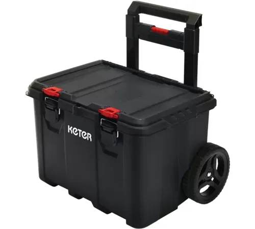 Ящик для инструментов Keter Stack'N'Roll Cart Black 17210777