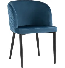 Стул Stool Group Оскар MC11 KD HLR-63 велюр сине-зеленый