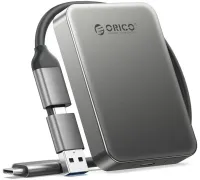 Внешний накопитель Orico K5 Plus 512GB серый