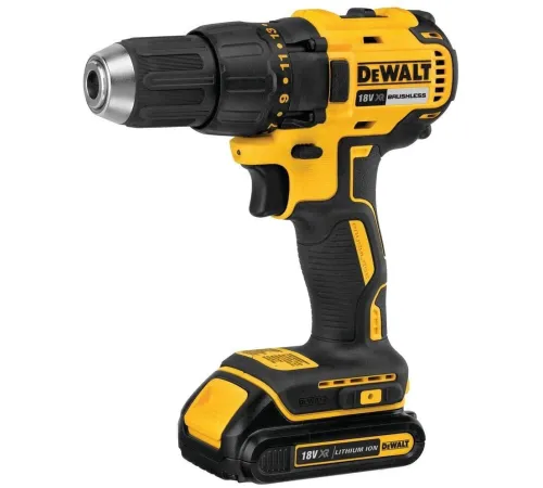 Дрель-шуруповерт DeWalt DCD777D2T-QW с 2-мя АКБ, кейс
