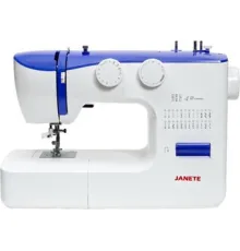 Электромеханическая швейная машина Janete 990 синий