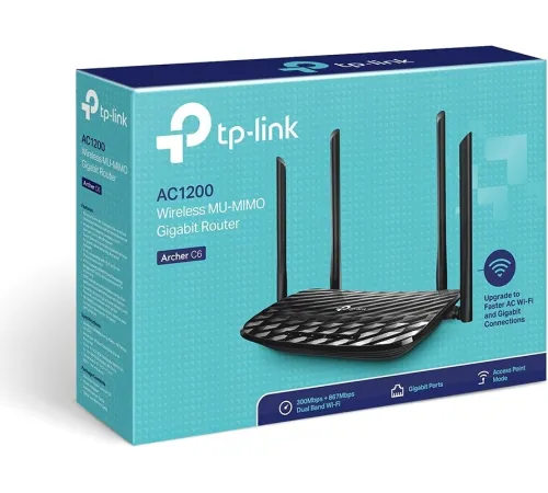 Wi-Fi роутер TP-Link Archer C6 V2