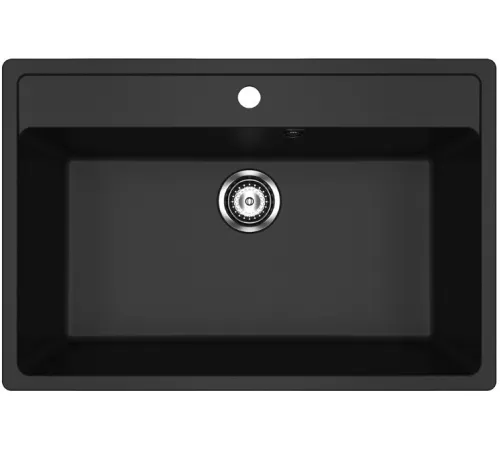 Кухонная мойка Ulgran U-600 344 ультра-черный