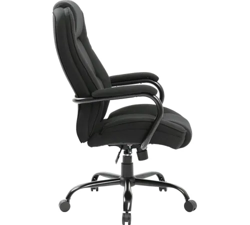 Кресло Brabix Heavy Duty HD-002 ткань, черный