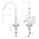 Смеситель GranFest QUARZ GF-Z5420 песочный