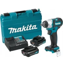 Гайковерт Makita TW160DWAE с 2-мя АКБ, кейс