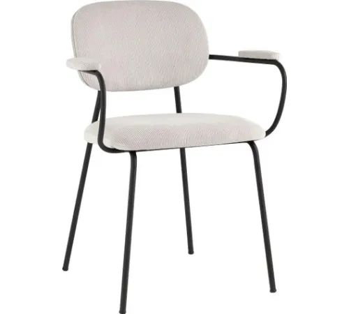 Стул Stool Group Кэрол бежевый/черный
