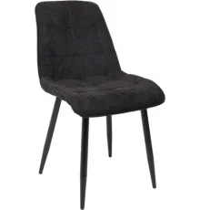 Стул AksHome Caris черный микровелюр CD2302-29/черный