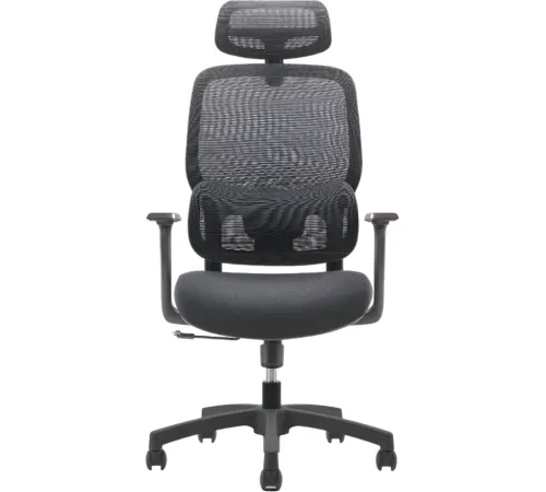 Офисное кресло SitZone U-073A сетка/ткань, черный