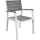 Кресло Keter Harmony Armchair 236052 белый/серый