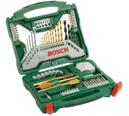Универсальный набор инструментов  Bosch Titanium X-Line 2607019329 70 предметов