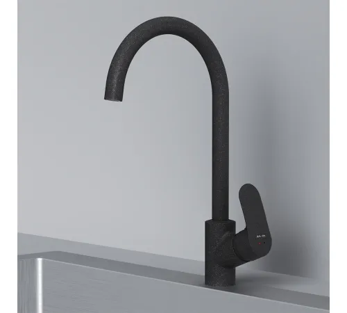 Кухонная мойка Berge BR-5200 + Like F8007122 черный
