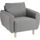 Интерьерное кресло Mio Tesoro Тулисия Twist 19 Grey