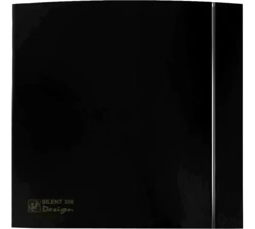 Осевой вентилятор Soler&Palau Silent-200 CHZ Black Design 5210426200-436900