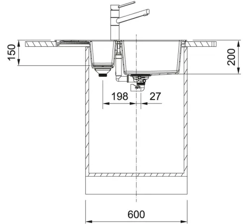 Кухонная мойка Franke Sirius 2.0 S2D 651-78 Tectonite 143.0628.385 белый