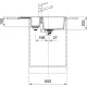 Кухонная мойка Franke Sirius 2.0 S2D 651-78 Tectonite 143.0628.385 белый