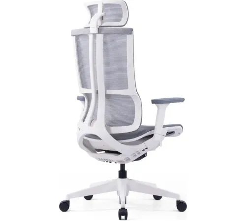 Офисное кресло SitZone E-303-001A-P1-WH сетка, серый