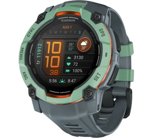 Умные часы Garmin Instinct 3 50 мм зеленый