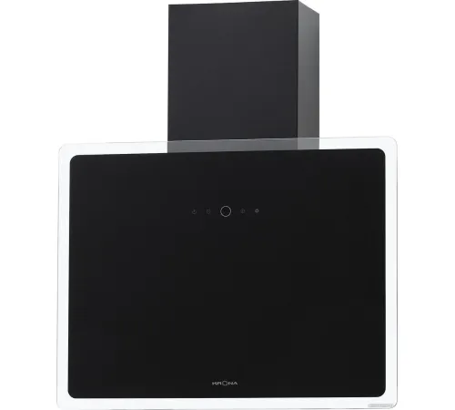 Кухонная вытяжка Krona Aura 600 S черный/прозрачный кант