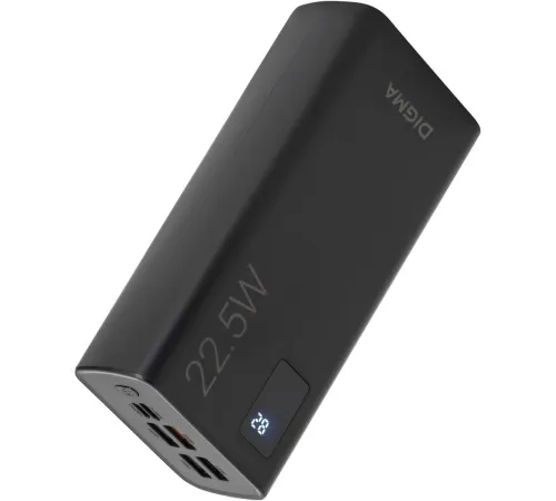 Внешний аккумулятор Digma DGPF30A 30000mAh черный