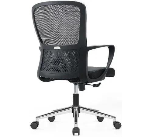 Офисное кресло SitZone U-069B хром/черный