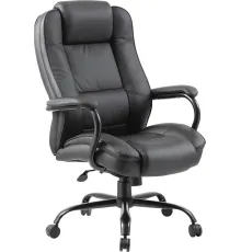 Кресло Brabix Heavy Duty HD-002 кожзам, черный