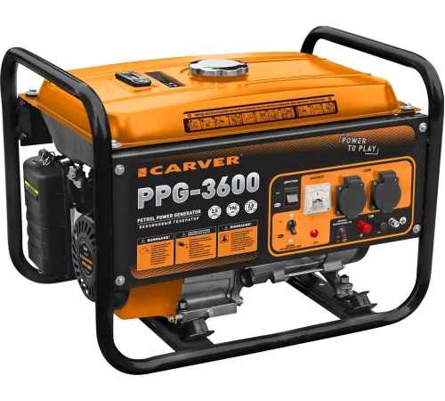 Бензиновый генератор Carver PPG-3600
