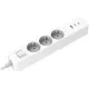 Удлинитель Xiaomi Mi Power Strip 20W 2C1A XMCXB01EU USB Type-A + 2 USB Type-C, белый, международная версия