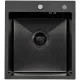 Кухонная мойка Diamond 450*500, коландер, дозатор BLACK DECOR