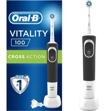 Электрическая зубная щетка Oral-B Vitality 100 Cross Action D100.413.1 черный
