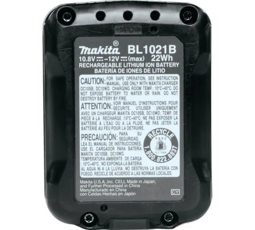Аккумулятор Makita BL1021B 12В/2 Ah